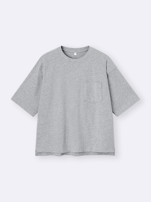 ボクシーT(5分袖)(オーバーサイズ)