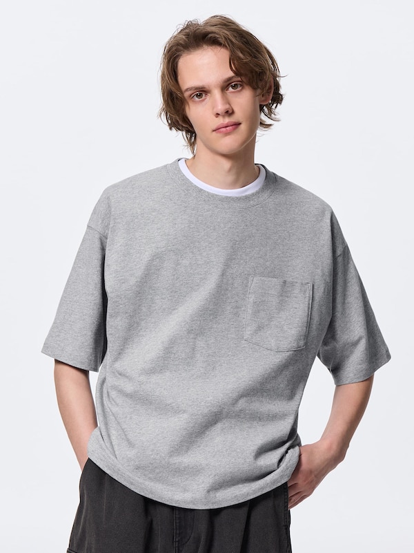 ボクシーT(5分袖)(オーバーサイズ)