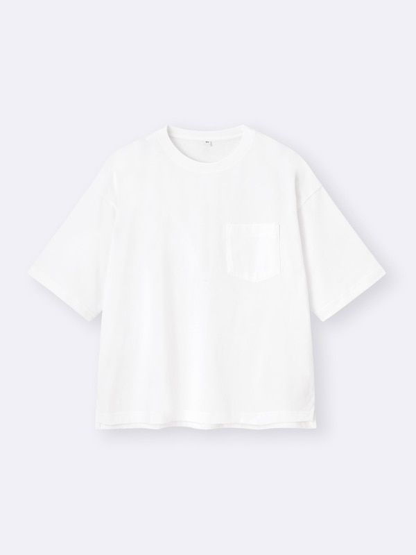ボクシーT(5分袖)(オーバーサイズ)