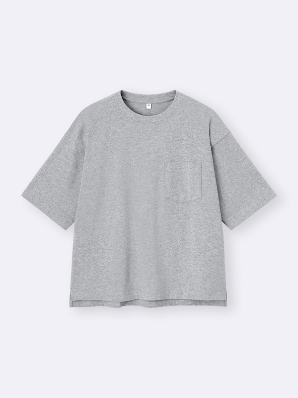 ボクシーT(5分袖)(オーバーサイズ)