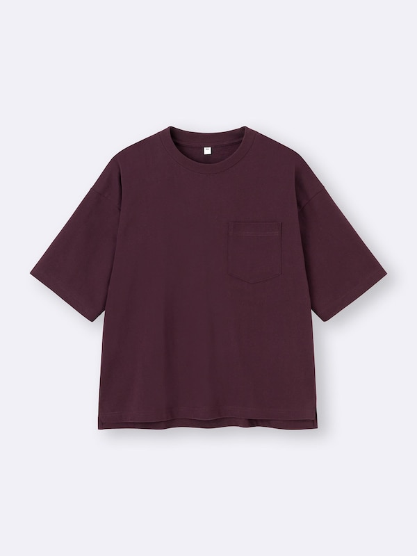 ボクシーT(5分袖)(オーバーサイズ)