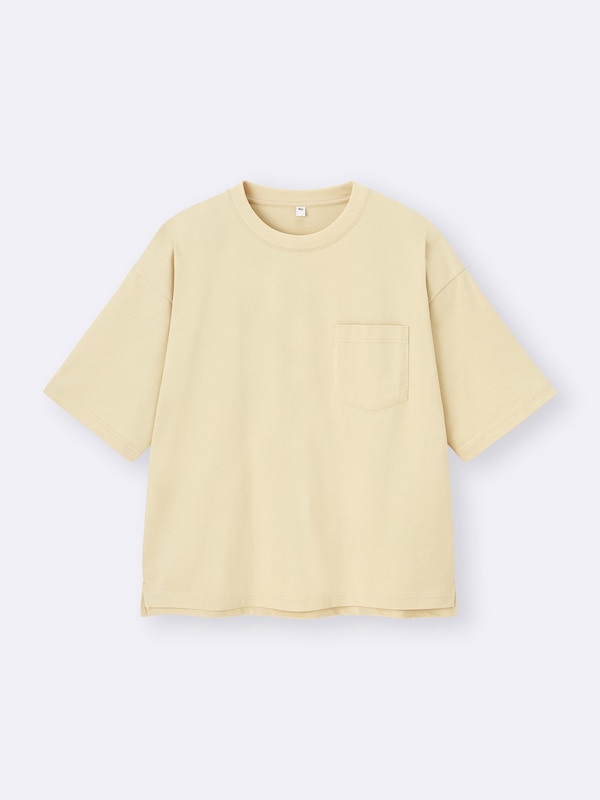 ボクシーT(5分袖)(オーバーサイズ)