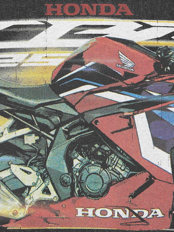 ウォッシュドグラフィックT Honda