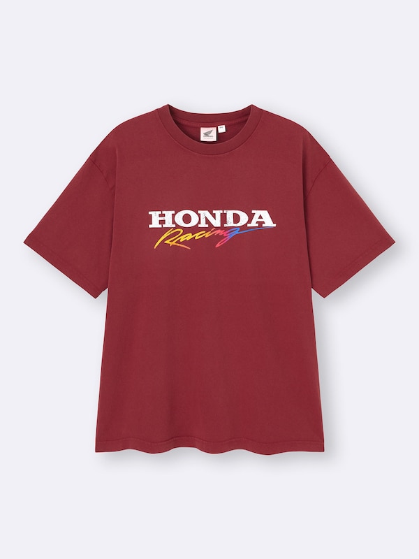 ウォッシュドグラフィックT Honda