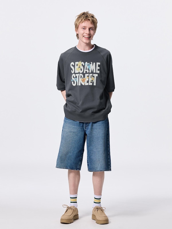 スウェT(5分袖) Sesame Street