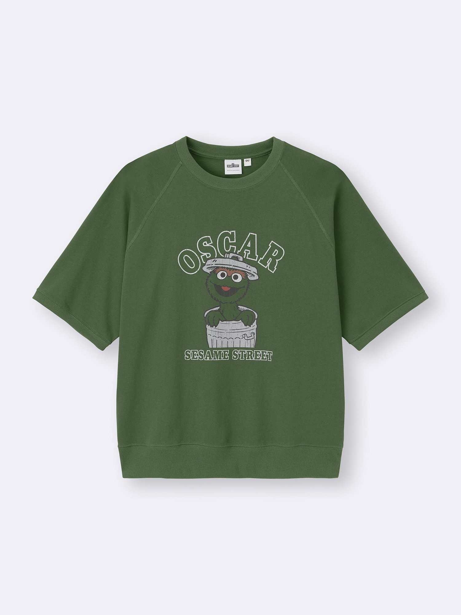 GU公式 | スウェT(5分袖) Sesame Street GU公式 | スウェT(5分袖) Sesame Street
