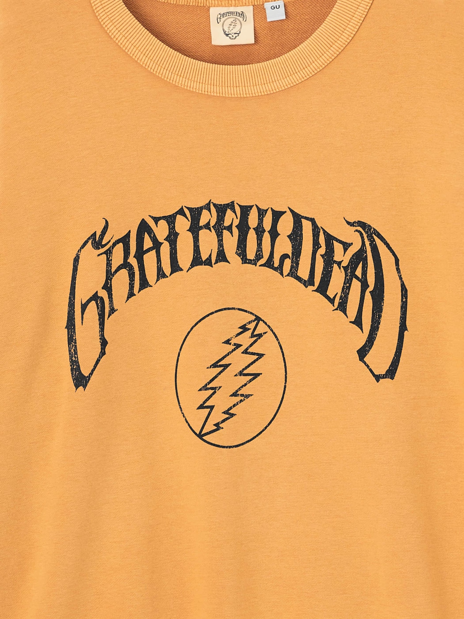 boohoo グラフィック ウォッシュド スウェット トレーナー GU公式 | ウォッシュドスウェットプルオーバー Grateful Dead