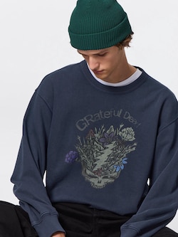 ウォッシュドスウェットプルオーバー Grateful Dead