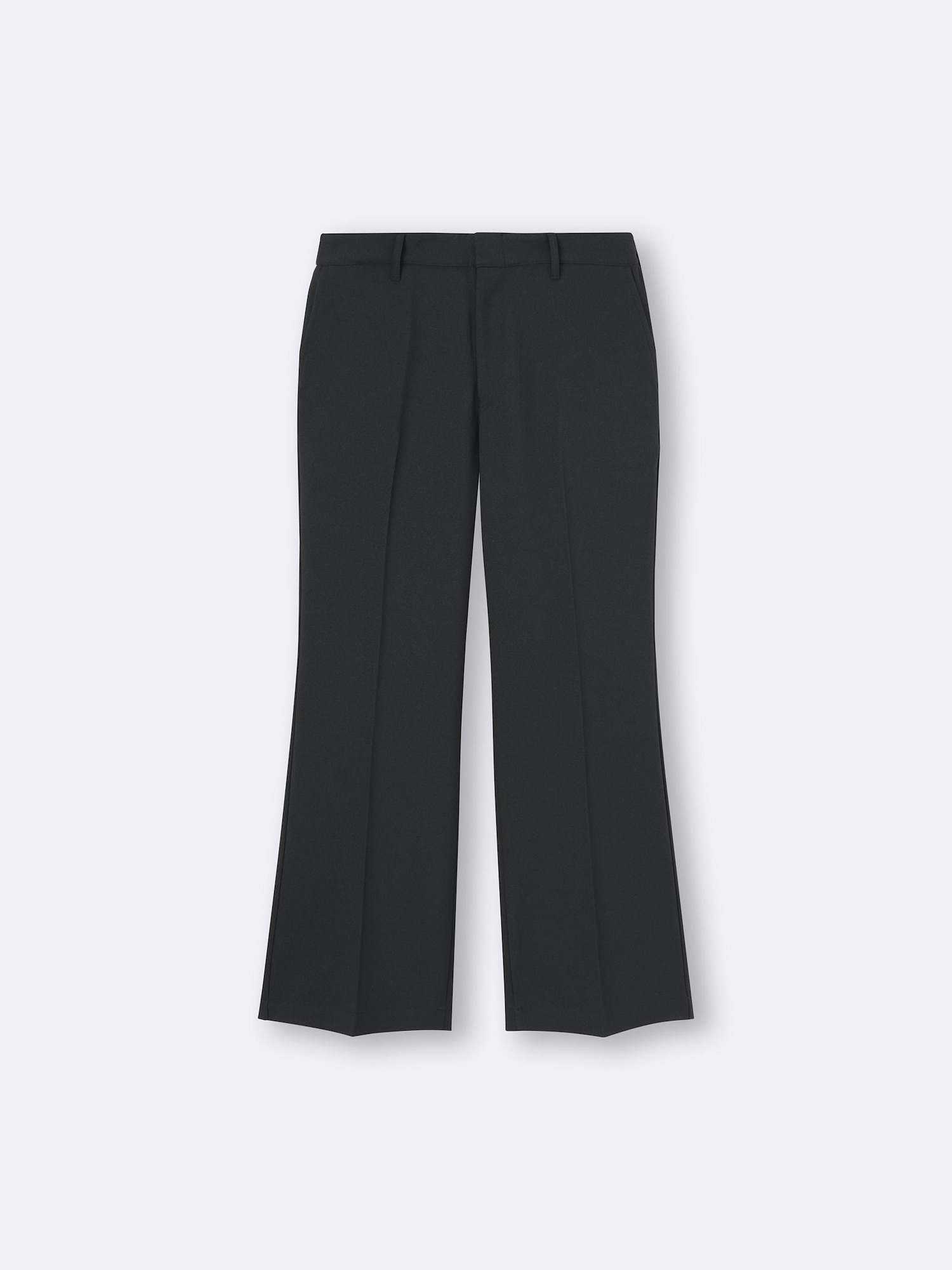 ORIGINAL) ワイドフレアスラックス (black) | ファッション通販