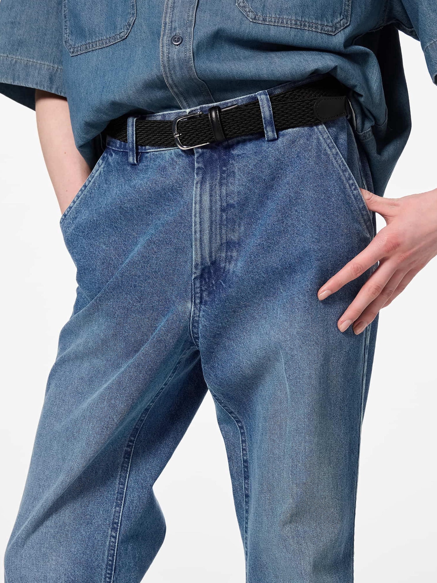GU公式 | フレアジーンズ(丈標準73.5～77.5cm)