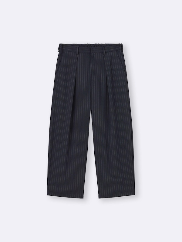 バレルレッグスラックス(柄)
