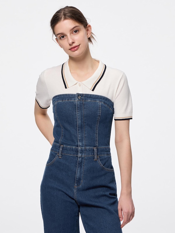 ベアトップサロペットパンツQ