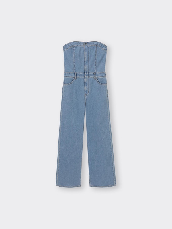 ベアトップサロペットパンツQ