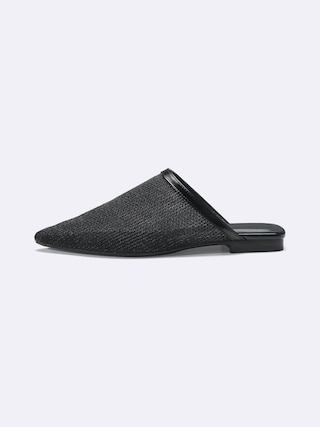 メッシュバブーシュ 【レディース】 【シューズ】【GU公式/ジーユー】 【BLACK】 メッシュバブーシュ 【レディース】 【シューズ】【GU公式/ジーユー】 【BLACK】