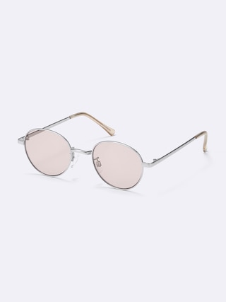 UVカットラウンドメタルサングラス 【レディース】 【グッズ】【GU公式/ジーユー】 【PINK】 UVカットラウンドメタルサングラス 【レディース】 【グッズ】【GU公式/ジーユー】 【PINK】
