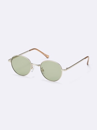 UVカットラウンドメタルサングラス 【メンズ】 【グッズ】【GU公式/ジーユー】 【OLIVE】 UVカットラウンドメタルサングラス 【メンズ】 【グッズ】【GU公式/ジーユー】 【OLIVE】
