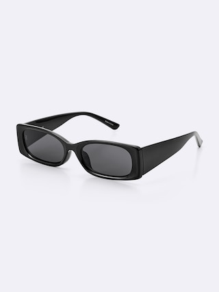 UVカットナロースクエアサングラス 【レディース】 【グッズ】【GU公式/ジーユー】 【BLACK】 UVカットナロースクエアサングラス 【レディース】 【グッズ】【GU公式/ジーユー】 【BLACK】