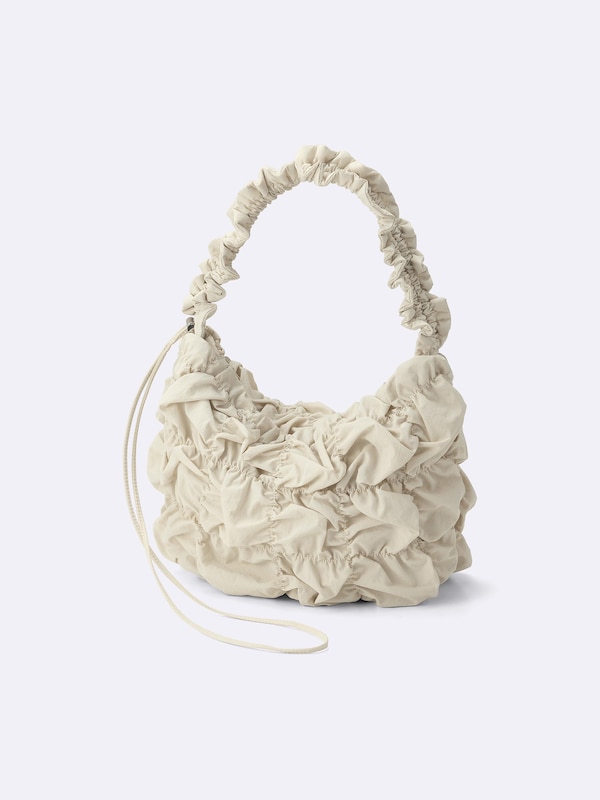 ギャザーショルダーバッグ