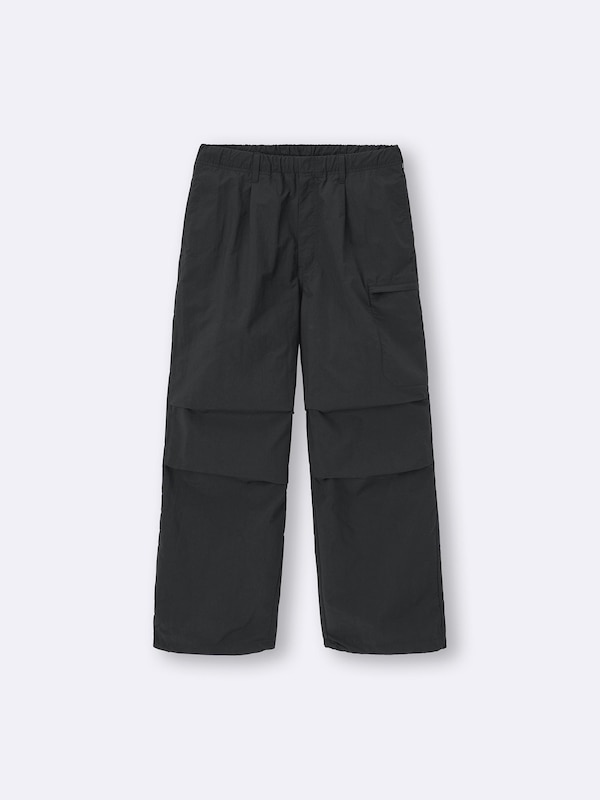 ナイロンジップパラシュートパンツ
