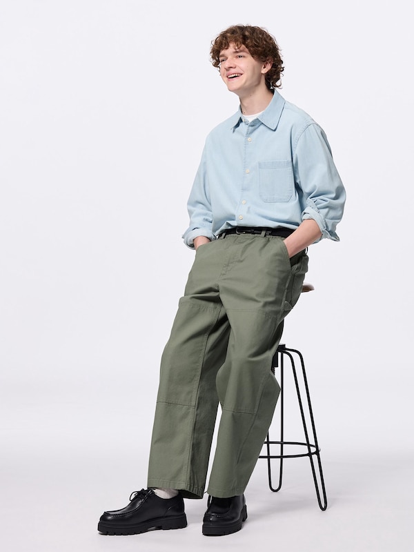 ダブルニーワークパンツ+E