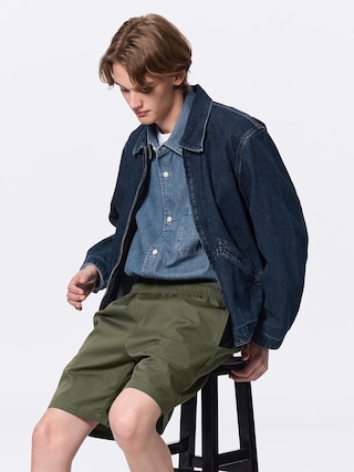 シェフショーツ 【メンズ】 【パンツ】【GU公式/ジーユー】 【OLIVE】 シェフショーツ 【メンズ】 【パンツ】【GU公式/ジーユー】 【OLIVE】