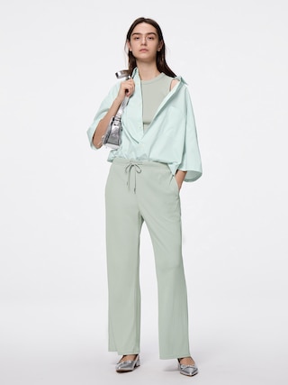 リブプルオンパンツ(丈標準68.0~72.0cm) 【レディース】 【パンツ】【GU公式/ジーユー】 【GREEN】 リブプルオンパンツ(丈標準68.0~72.0cm) 【レディース】 【パンツ】【GU公式/ジーユー】 【GREEN】