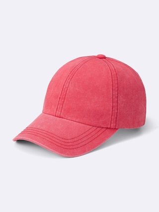 UVカットウォッシュドツイルキャップ 【レディース】 【グッズ】【GU公式/ジーユー】 【RED】 UVカットウォッシュドツイルキャップ 【レディース】 【グッズ】【GU公式/ジーユー】 【RED】