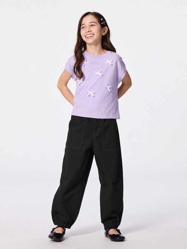 KIDS(男女兼用)ワイドワークジョガーパンツ