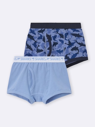 BOYSボクサーパンツ2P(シャーク) 【KIDS・TEEN】 【キッズ インナー・下着】【GU公式/ジーユー】 【MULTI(PATTERN)1】 BOYSボクサーパンツ2P(シャーク) 【KIDS・TEEN】 【キッズ インナー・下着】【GU公式/ジーユー】 【MULTI(PATTERN)1】