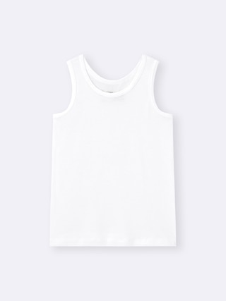 KIDS(男女兼用)ドライコットンタンクトップ 【KIDS・TEEN】 【キッズ インナー・下着】【GU公式/ジーユー】 【OFF WHITE】 KIDS(男女兼用)ドライコットンタンクトップ 【KIDS・TEEN】 【キッズ インナー・下着】【GU公式/ジーユー】 【OFF WHITE】