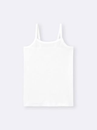 GIRLSドライコットンキャミソール 【KIDS・TEEN】 【キッズ インナー・下着】【GU公式/ジーユー】 【OFF WHITE】 GIRLSドライコットンキャミソール 【KIDS・TEEN】 【キッズ インナー・下着】【GU公式/ジーユー】 【OFF WHITE】