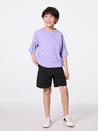 KIDS(男女兼用)ドライアクティブショーツ 【KIDS・TEEN】 【キッズ パンツ・スカート】【GU公式/ジーユー】 【BLACK】 KIDS(男女兼用)ドライアクティブショーツ 【KIDS・TEEN】 【キッズ パンツ・スカート】【GU公式/ジーユー】 【BLACK】