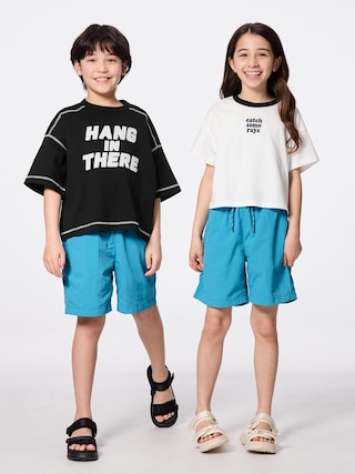 KIDS(男女兼用)ドライアクティブショーツ 【KIDS・TEEN】 【キッズ パンツ・スカート】【GU公式/ジーユー】 【BLUE】 KIDS(男女兼用)ドライアクティブショーツ 【KIDS・TEEN】 【キッズ パンツ・スカート】【GU公式/ジーユー】 【BLUE】