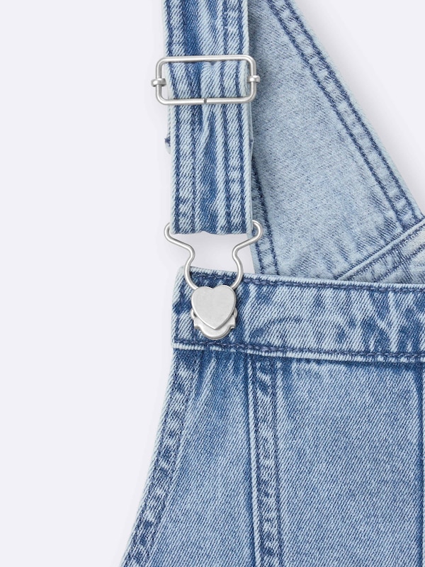 GIRLSデニムジャンパースカート