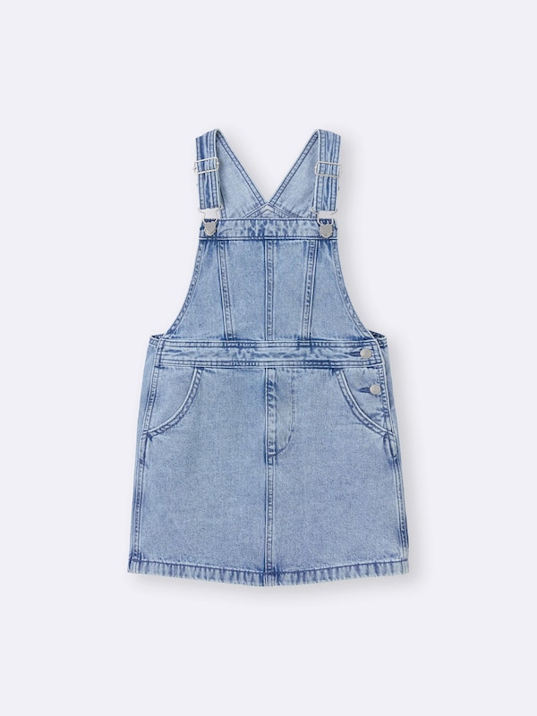 GIRLSデニムジャンパースカート