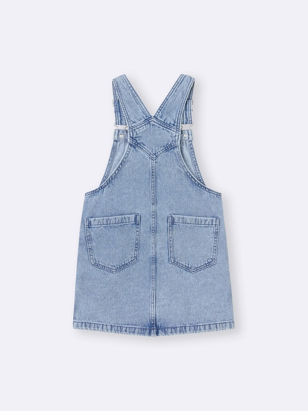 GIRLSデニムジャンパースカート