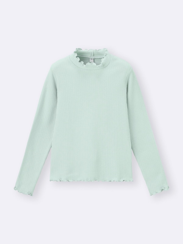 GIRLSフリルハイネックT(長袖)