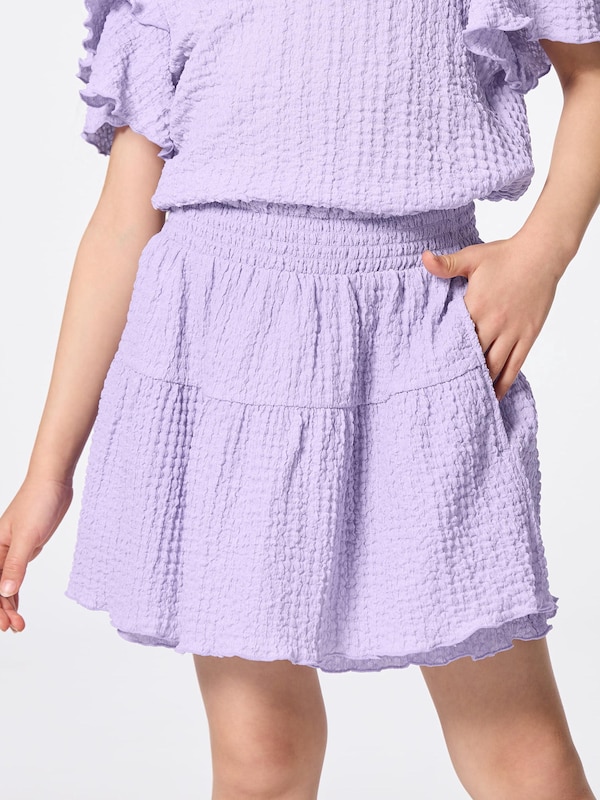 GIRLSシャーリングティアードキュロット