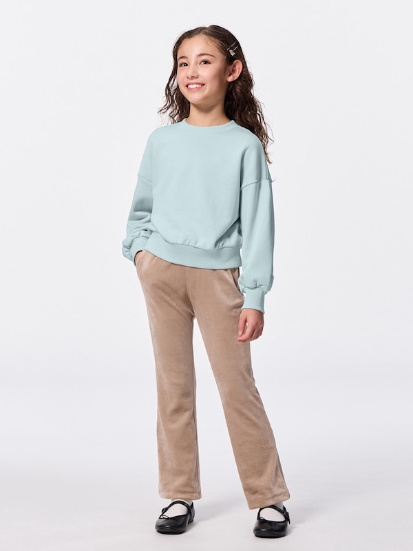 GIRLSクロップドスウェットシャツ