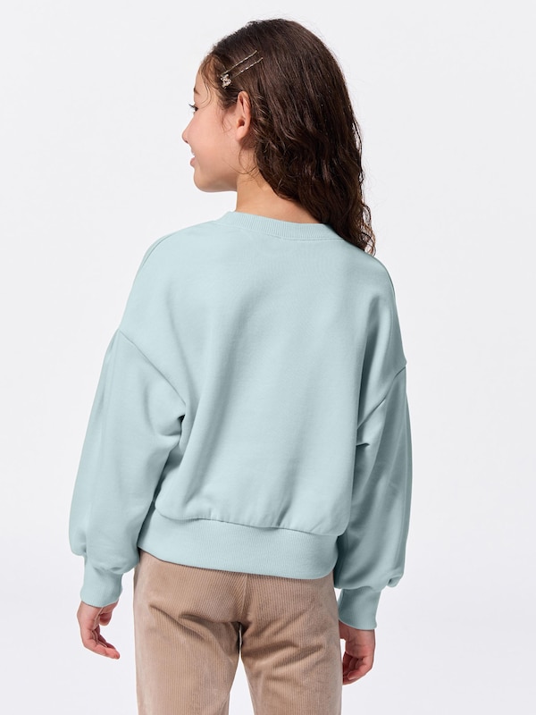 GIRLSクロップドスウェットシャツ