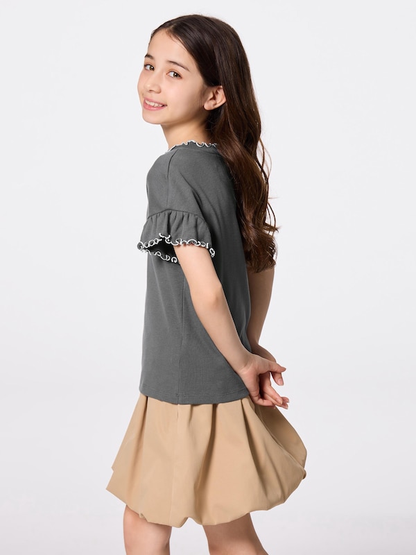 GIRLSリブメローT(半袖)