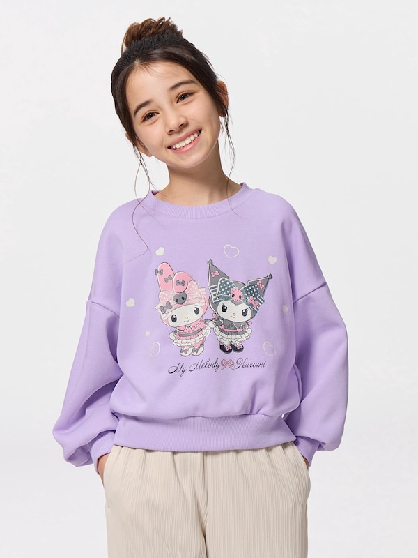 GIRLSグラフィックスウェットシャツ1 Sanrio characters