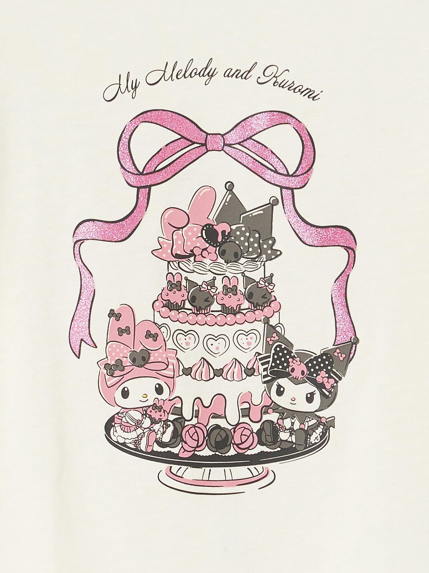 GU公式 | GIRLSグラフィックT Sanrio characters