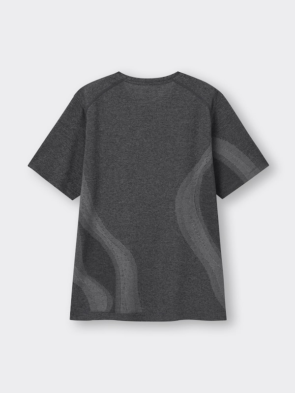 サイドシームレスクルーネックT(柄)GA+E