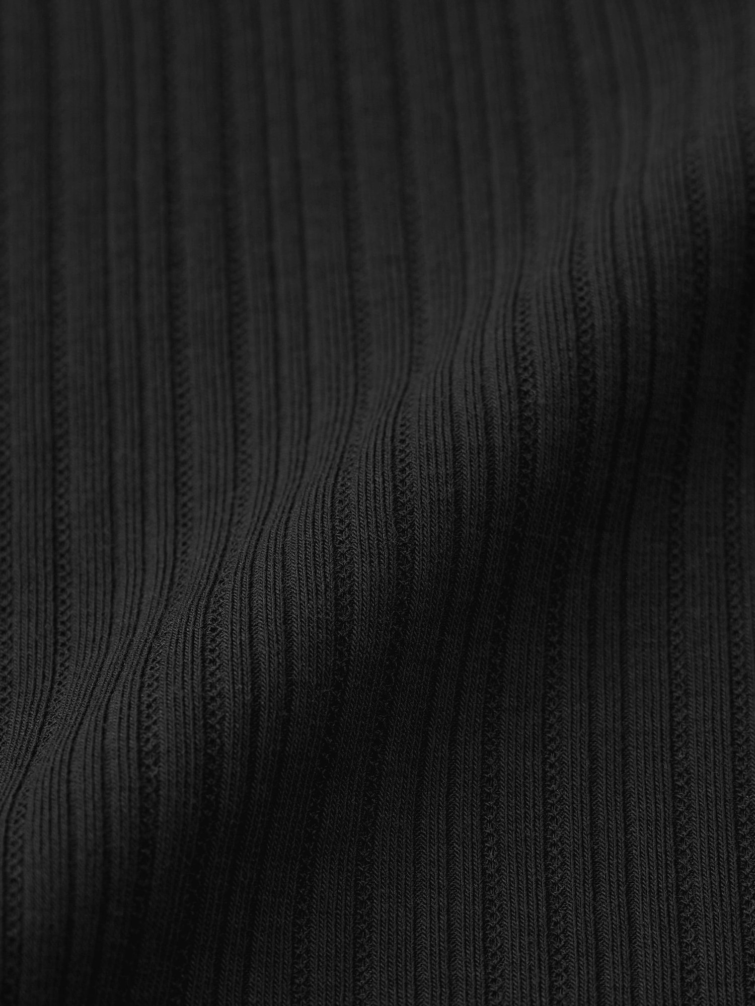 GU公式 | コットンブレンドリブクロップドヘンリーT(長袖)(ドライ)