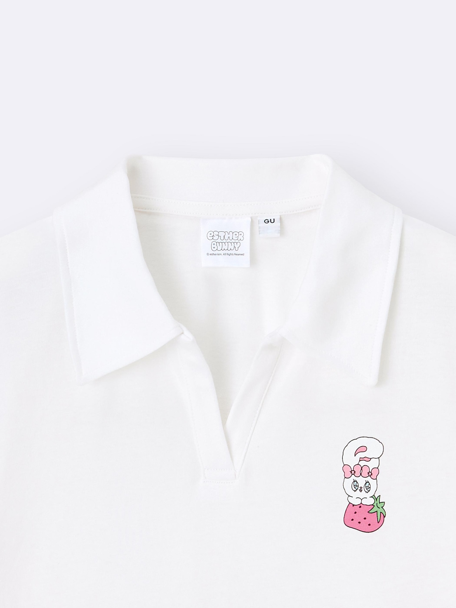 FR2G ホワイト ポロシャツ Rabbit's Country Club FR2G ホワイト ポロシャツ Rabbit's Country Club FR2G ホワイト