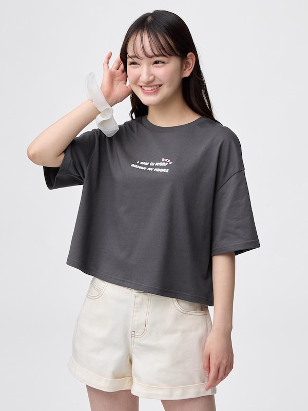 GIRLSクロップドT エスターバニー JR