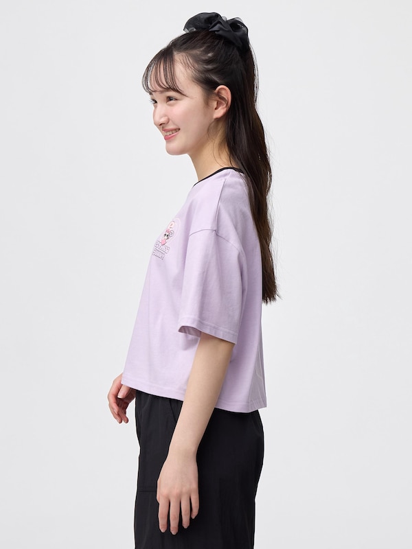 GIRLSクロップドT エスターバニー JR