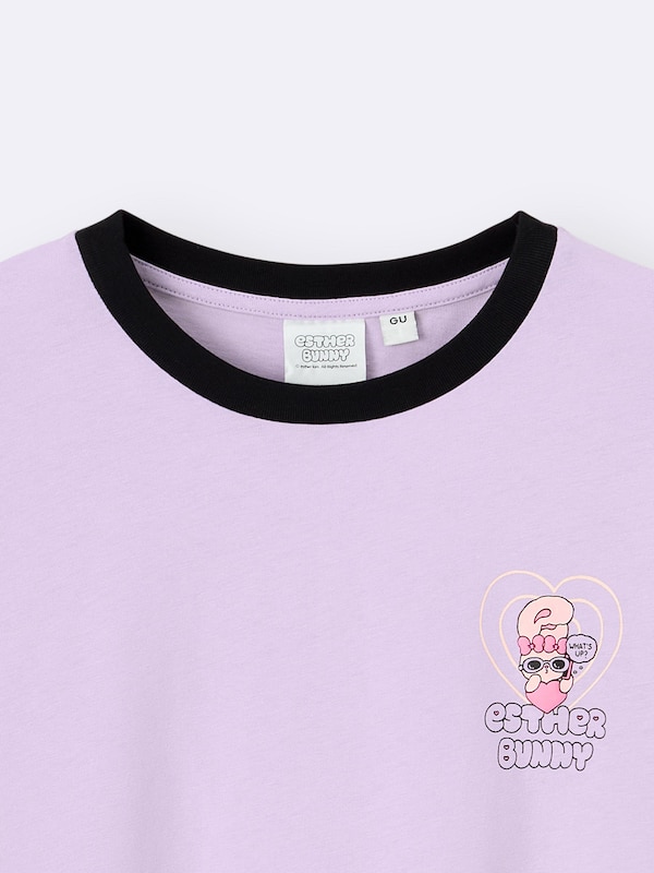 GIRLSクロップドT エスターバニー JR