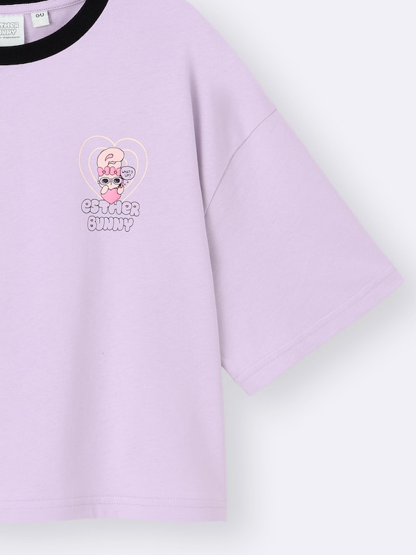 GIRLSクロップドT エスターバニー JR